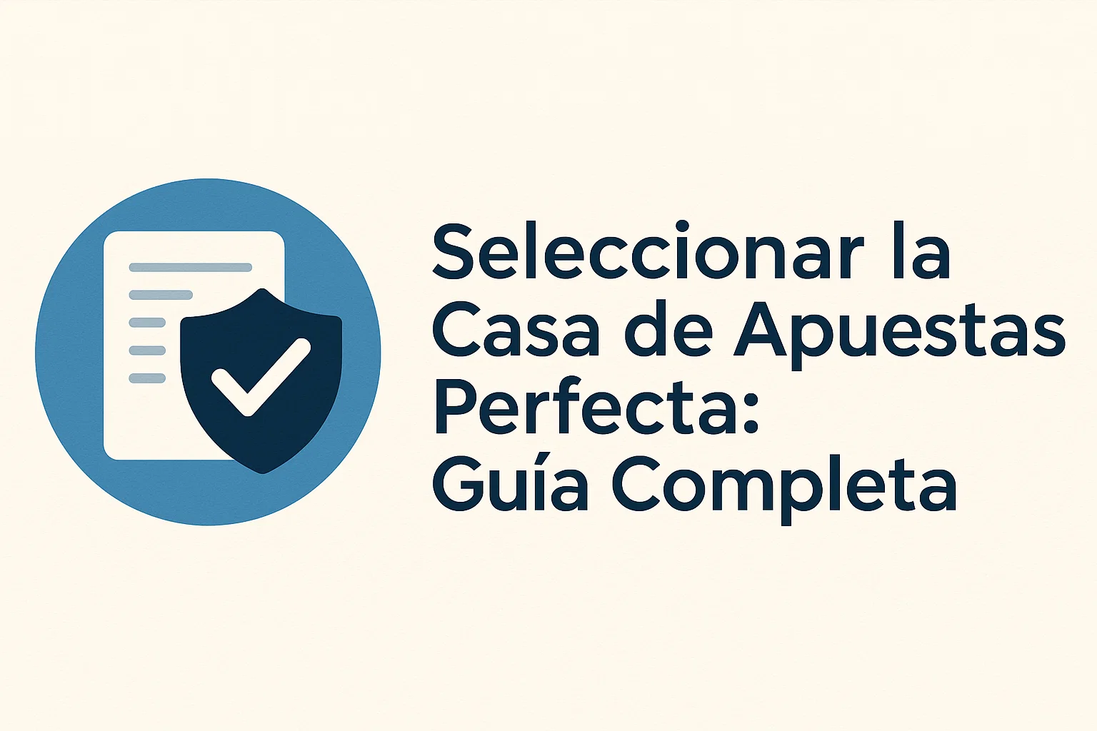 Seleccionar la Casa de Apuestas Perfecta: Guía Completa