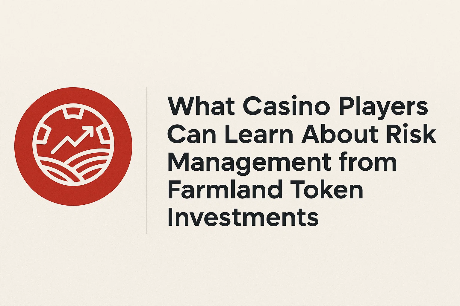 What Casino Players Can Learn About Risk Management from Farmland Token Investments
