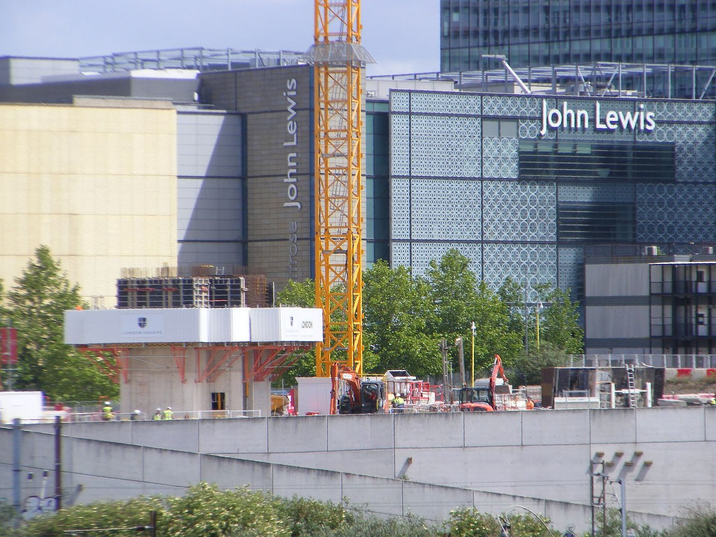 17 Endeavour Square construction 2026-05-19