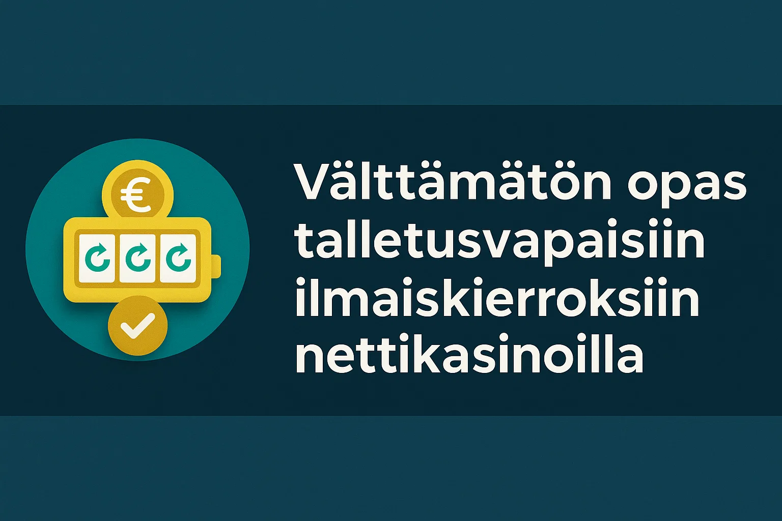 Välttämätön opas talletusvapaisiin ilmaiskierroksiin nettikasinoilla